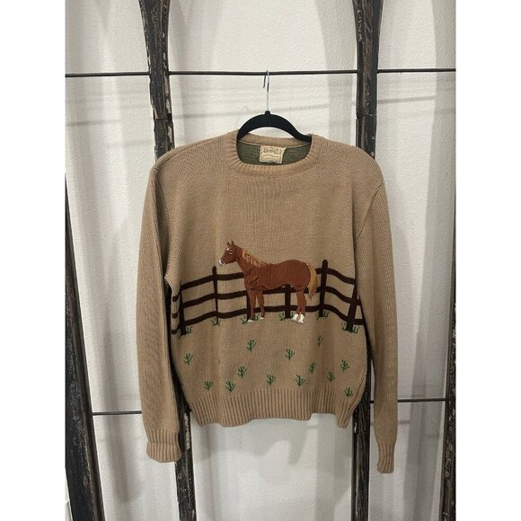 H Bar C Ranchwear Other - Vintage H Bar Ranchwear Horse Sweater